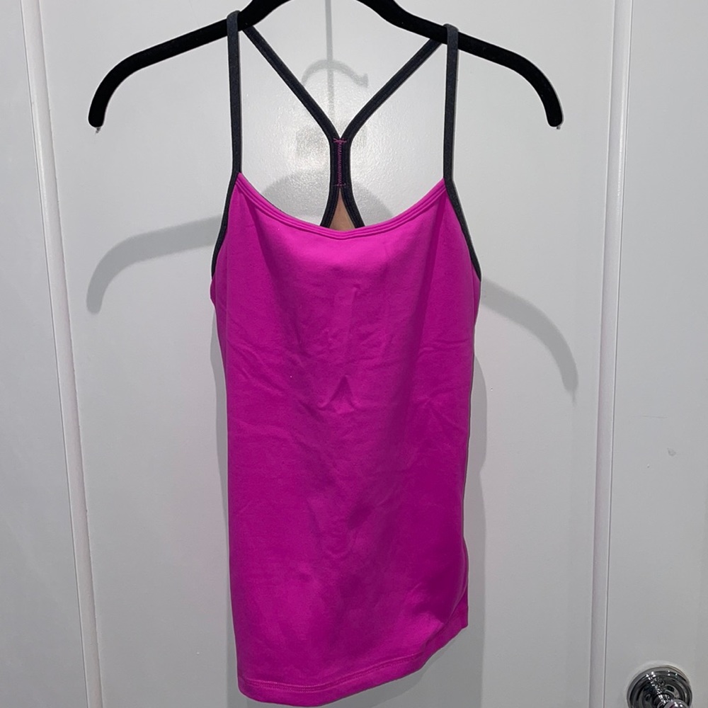 Lulu lemon bright pink tank